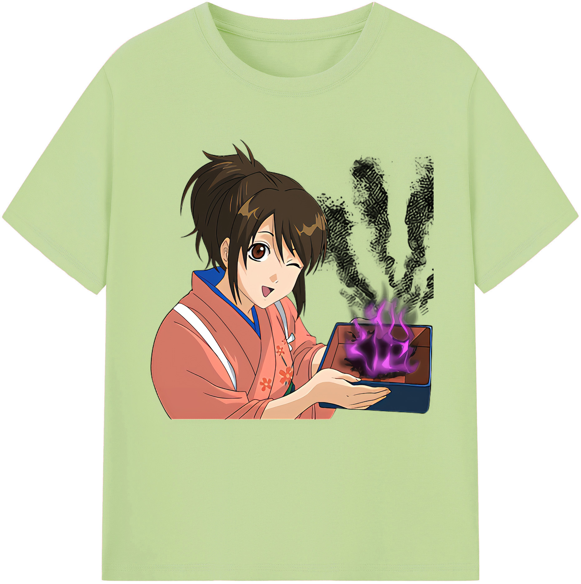 （画像用） ぎんたま 坂田銀時（さかたぎんとき） 神楽 志村新八（しむら しんぱち） GINTAMA Sakata Gintoki Kagura Shimura Shinpachi 綿100％半袖Tシャツ（フロントプリント）